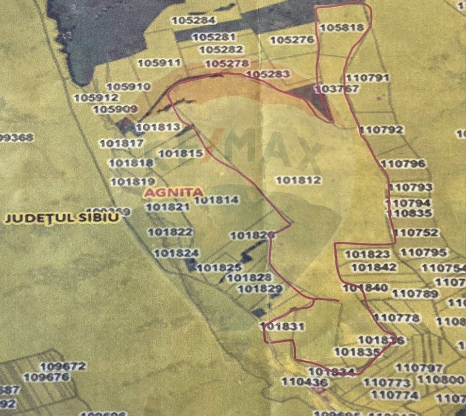 Teren de vanzare, 65 hectare - Agnita