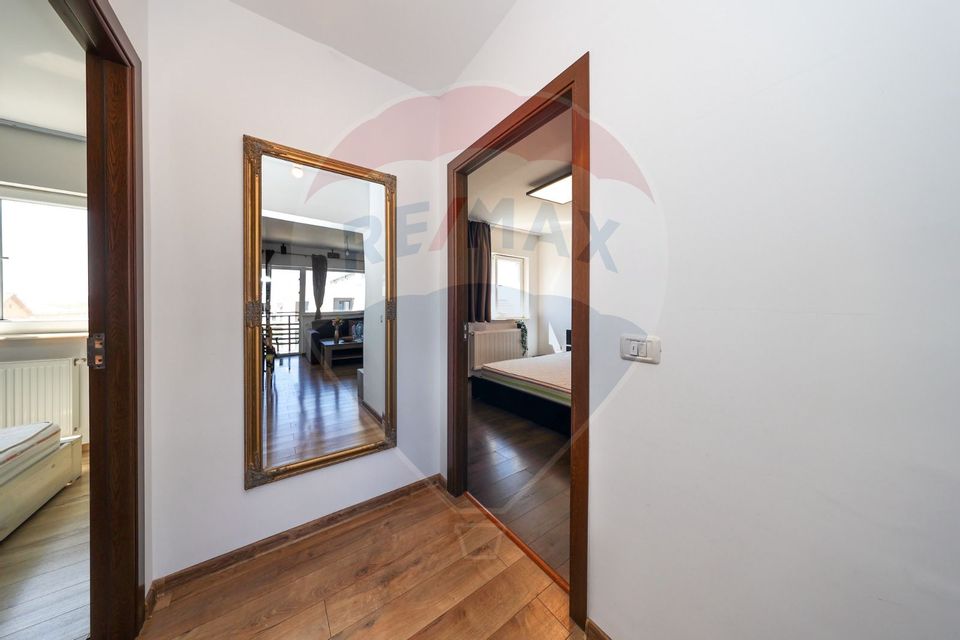 Penthouse 3 camere cu terasa, mobilat, loc parcare