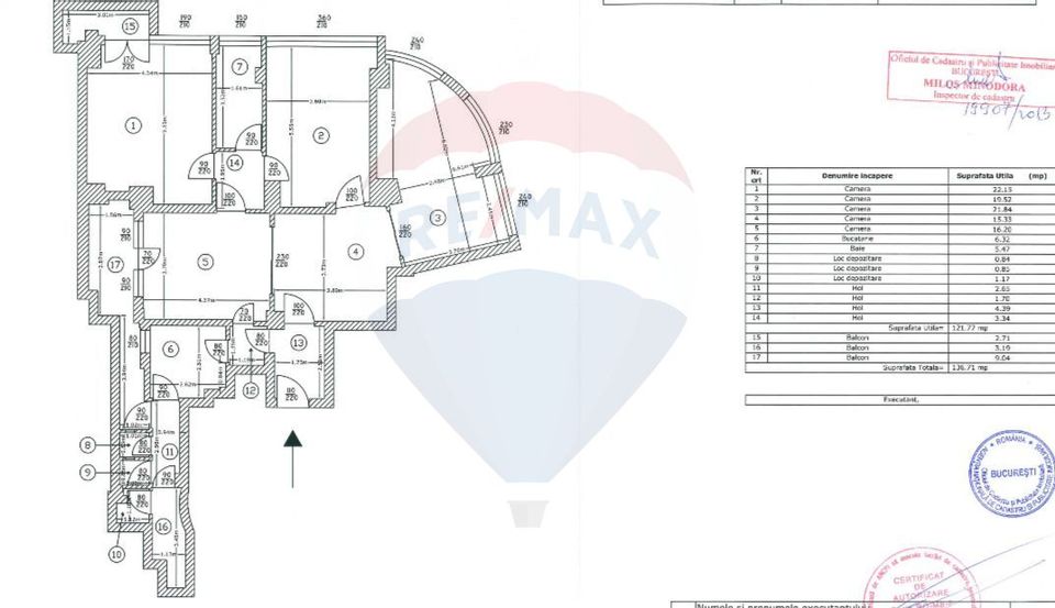 Apartament 5 camere I bloc consolidat I Cismigiu - Sala Palatului