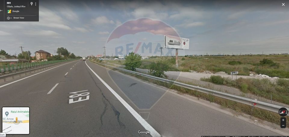 Teren 2Ha  Drumul Intre Tarlale - A2, pretabil hale + birou