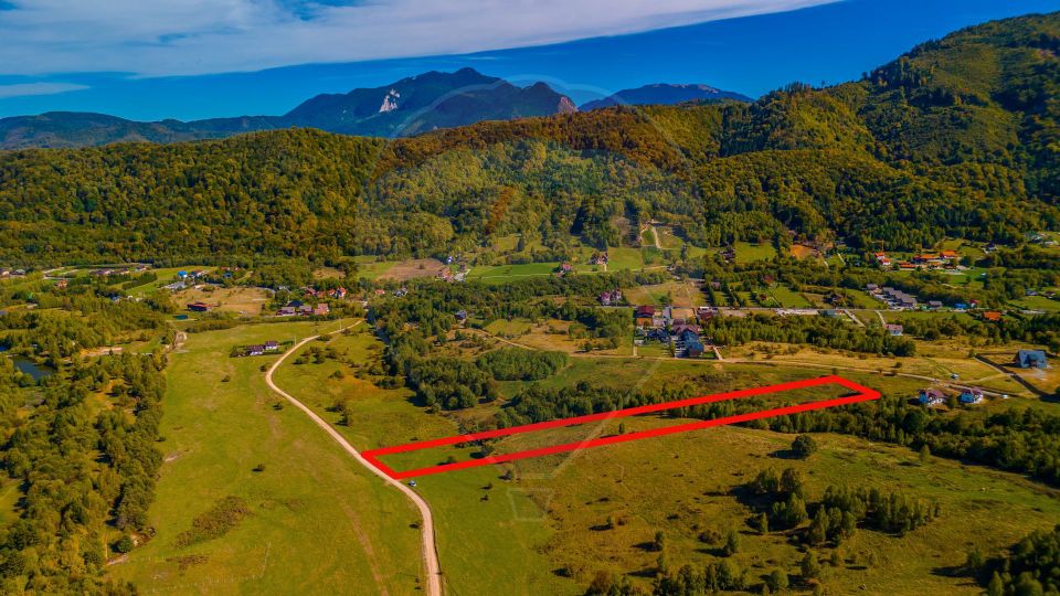 Teren Rasnov -Glajerie, Poiana Velicanului, 1447mp, la str principala