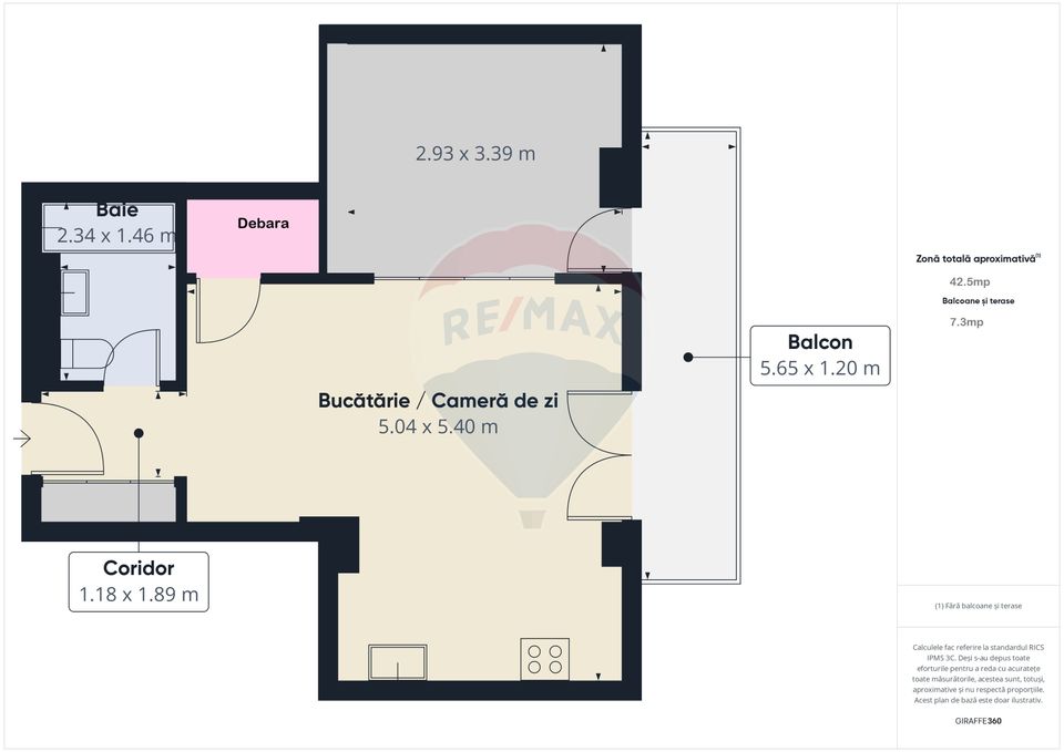 Studio 2 camere | Bloc nou | Mobilat | Parcare | Străulești | Metrou