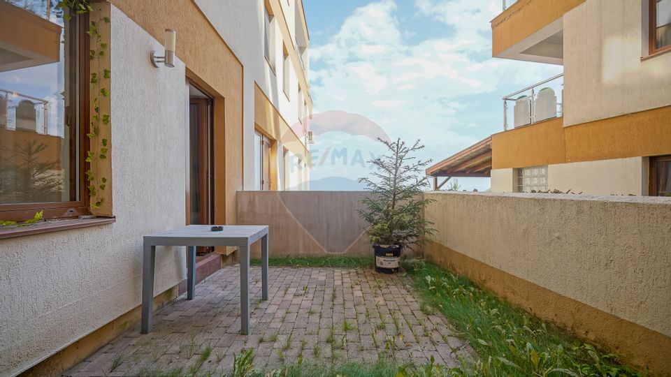 GARSONIERA DE 35.4 MP CU 18 MP GRADINA SI PARCARE | DRUMUL POIENII