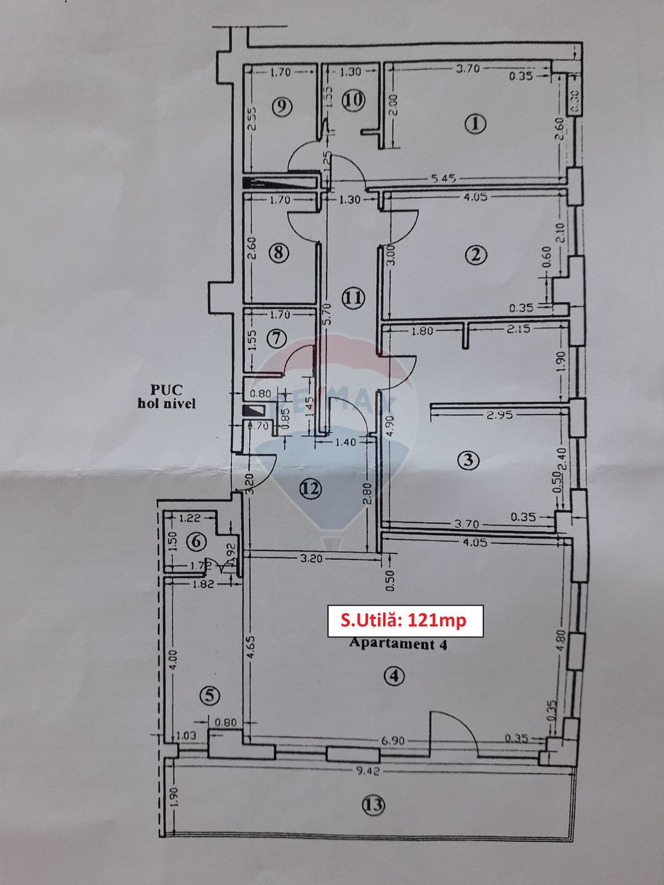 4 room Apartment for sale, Drumul Poienii area