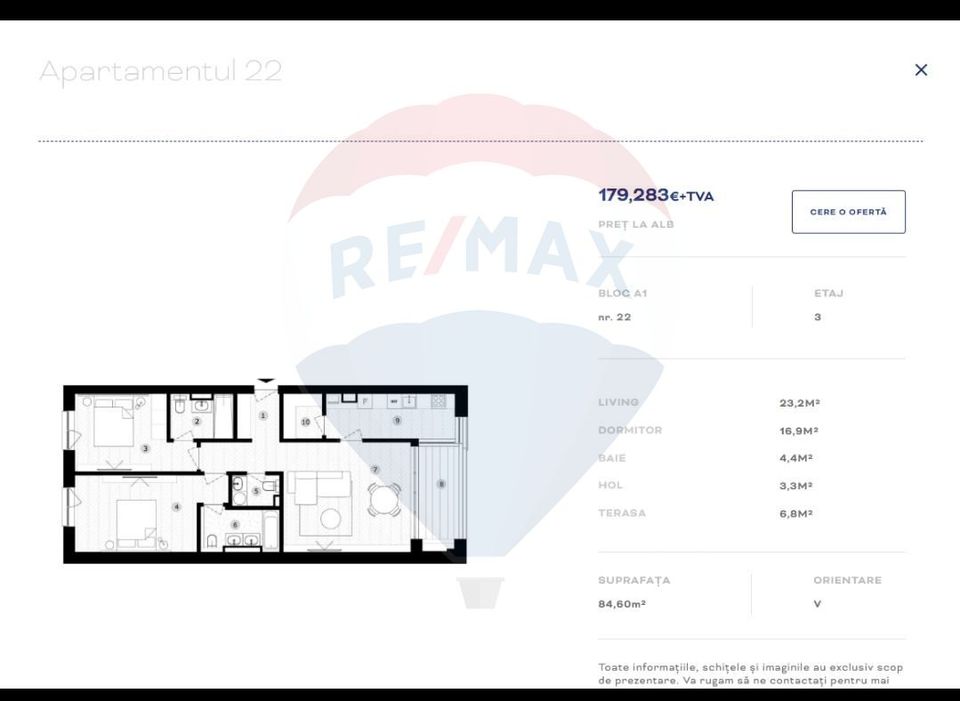 Apartament de vanzare