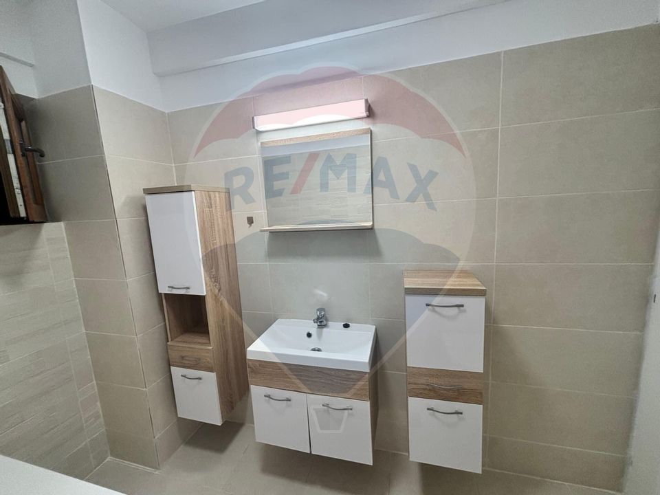 2-room apartment with central heating system - for rent in Ozana area