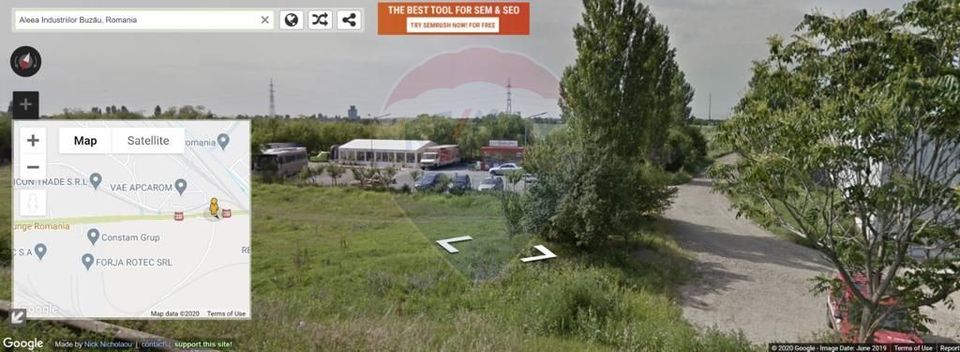 Teren intravilan  Buzau / Bulevardul Industriei