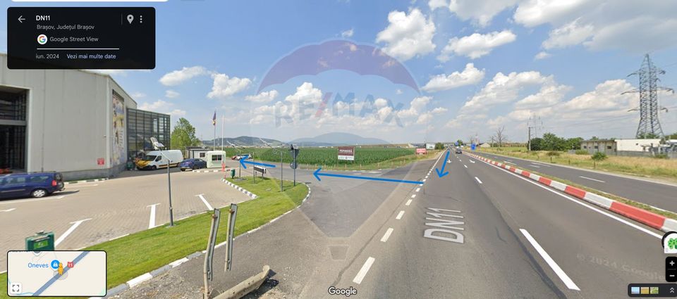 Teren  4,900 mp ,langa centura, zona Stabilus