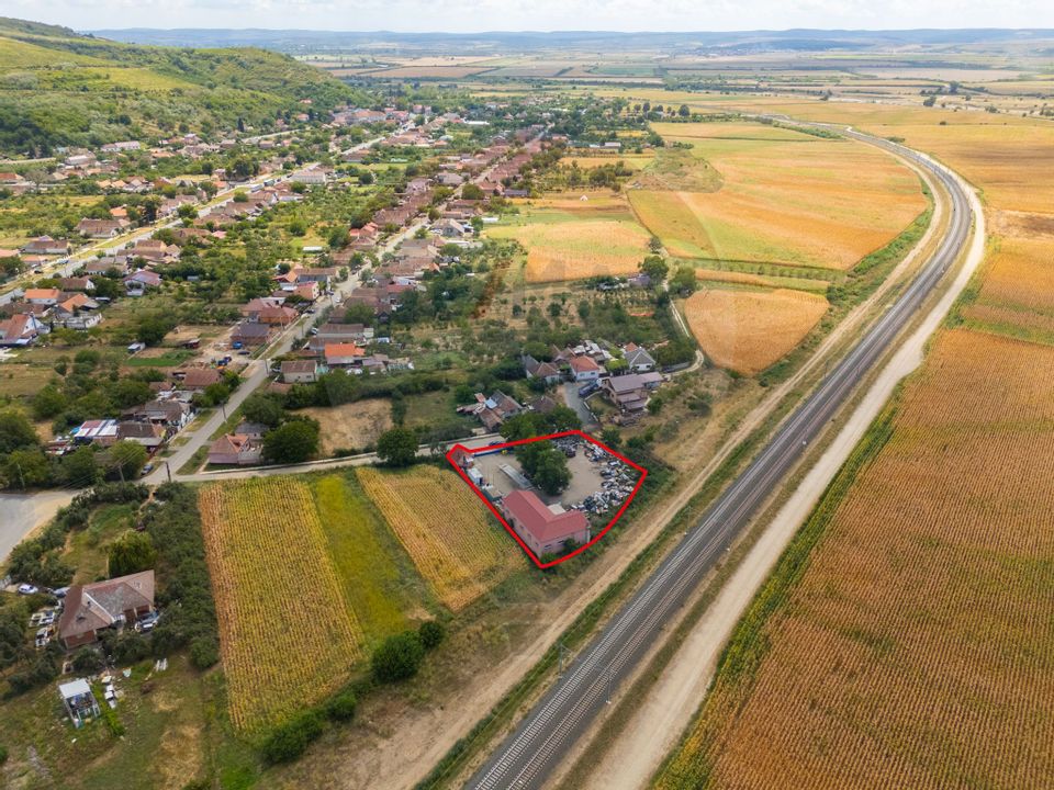 Spațiu industrial cu potential de vanzare in Paulis,Arad