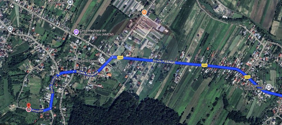 De vanzare teren intravilan 8,000 mp Garlenii de Sus / Bacau