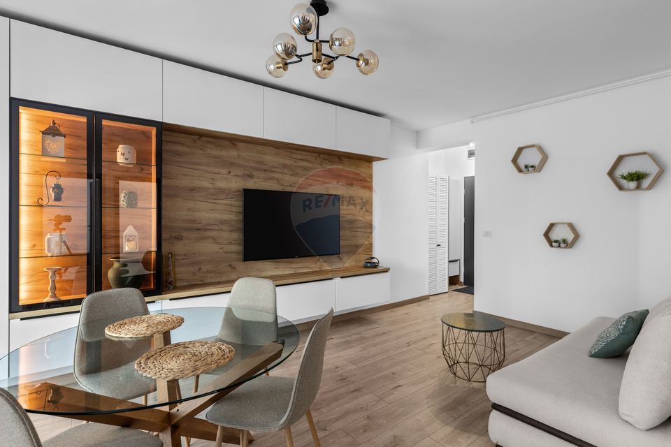 Apartament modern 3 camere cu terasă generoasă de 69 mp – Adora Park