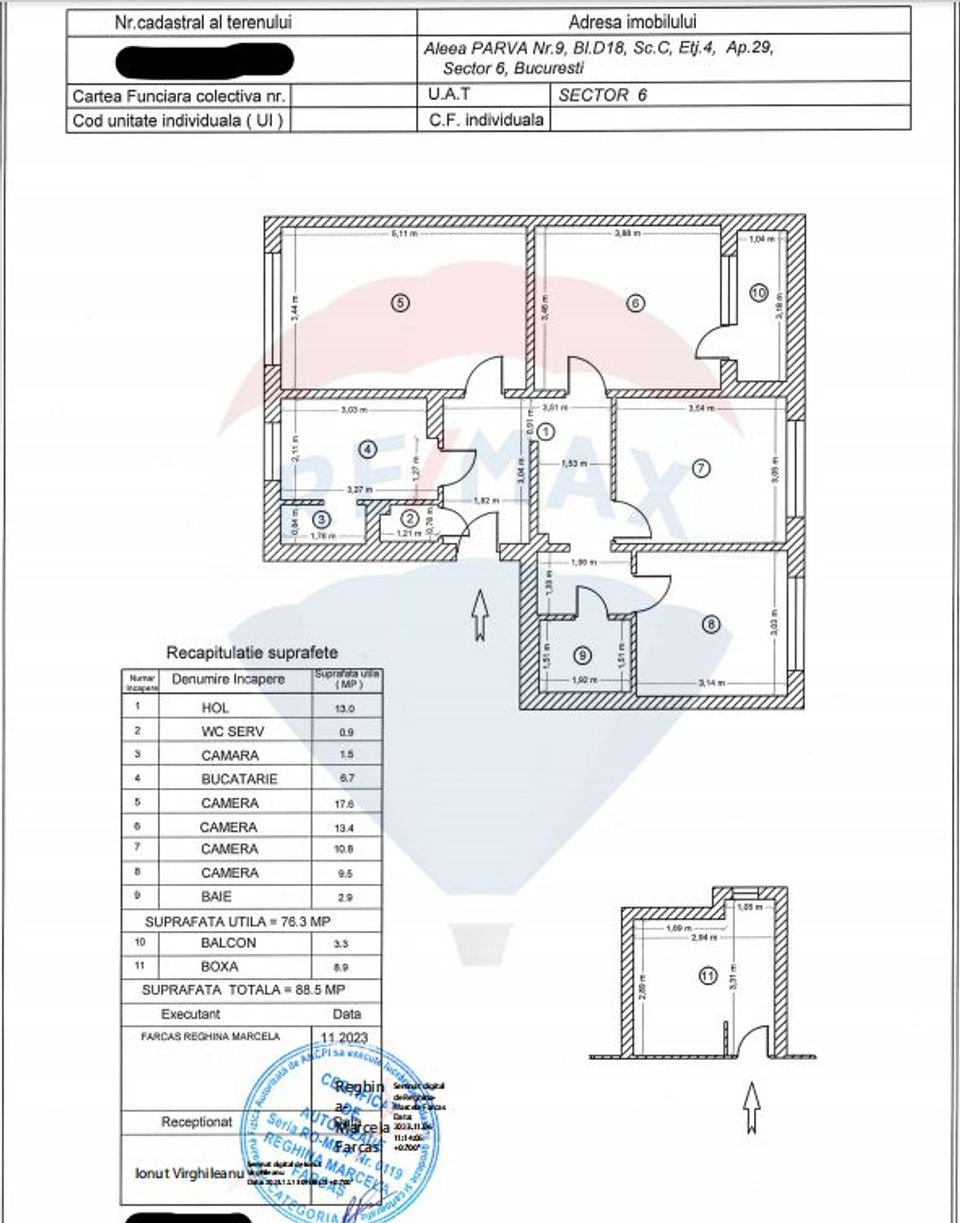 Apartament cu 4 camere - Drumul Taberei /  Valea Ialomitei