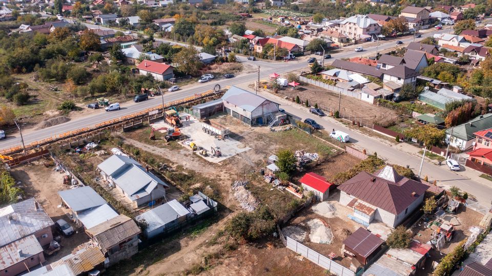 Vanzare restaurant cu  terasa si teren intravilan liber/ Salcuta-Titu