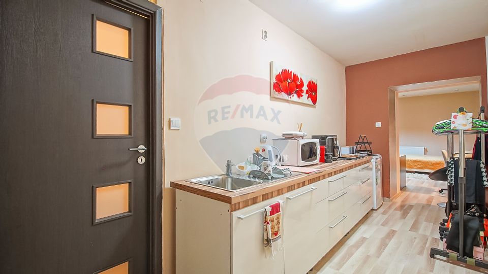 Apartament cu o cameră, afacere la cheie, str. Mureșenilor, Brașov