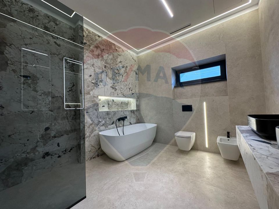 Vila moderna de inchiriat cu 5 camere, prima inchiriere