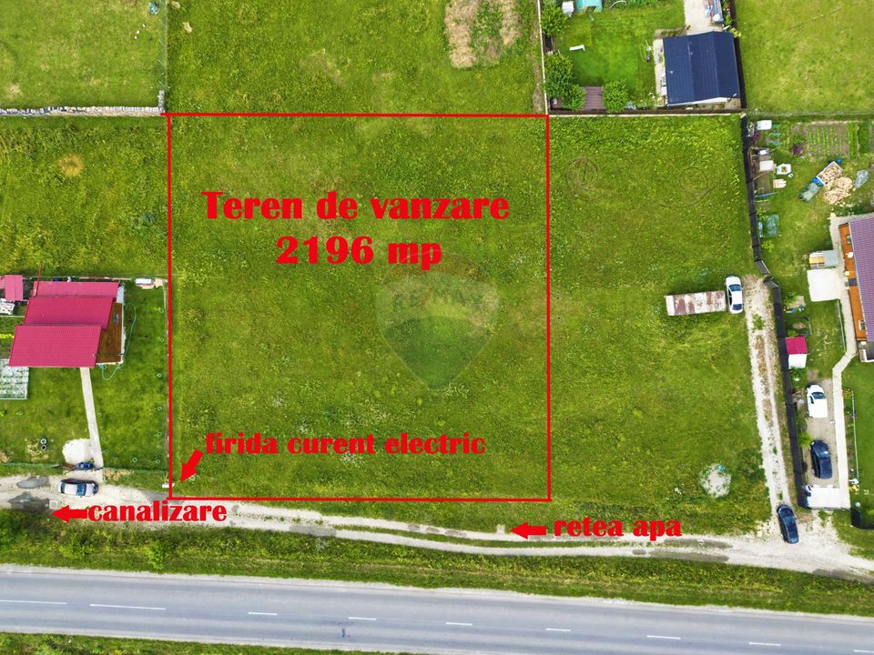 Teren Bod, cartier Poiana Craitelor, 732-2196mp, utilități,