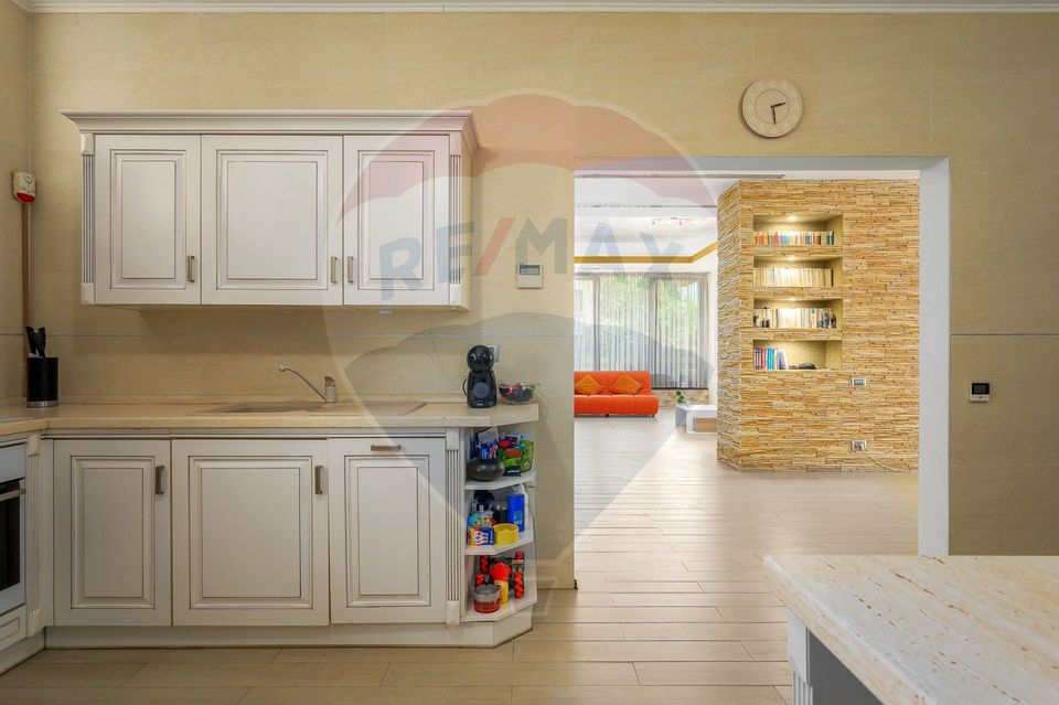 Luxury mediterranean villa | Pipera | Piscina & Foisor |  teren 1000mp