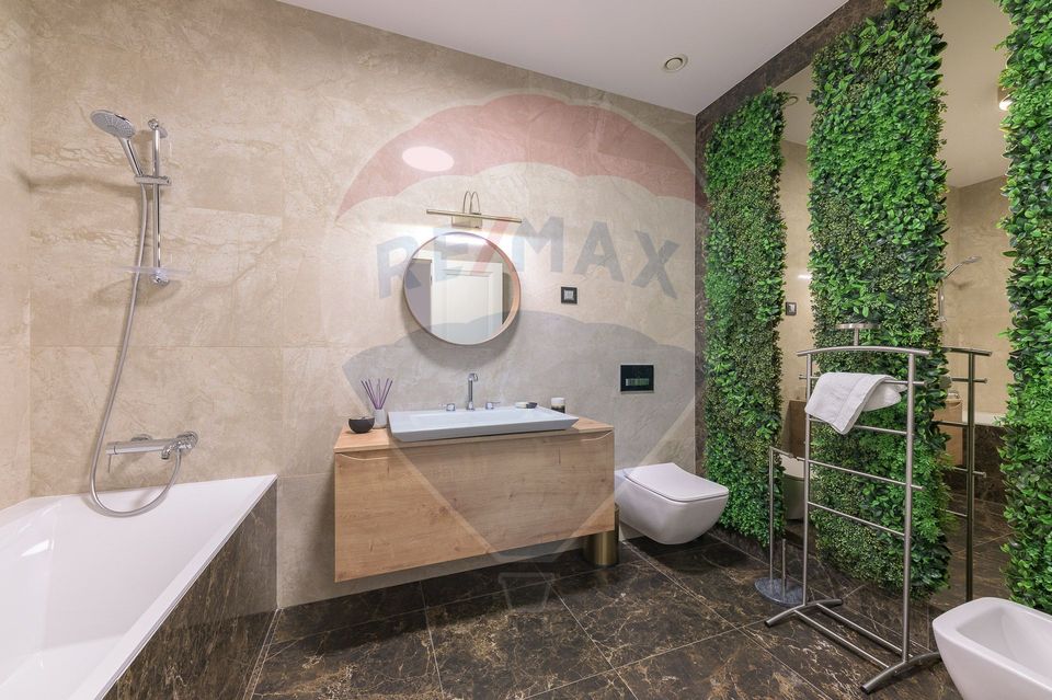 Penthouse with 6 rooms, 2 terraces, 3 parking lots Herastrau area