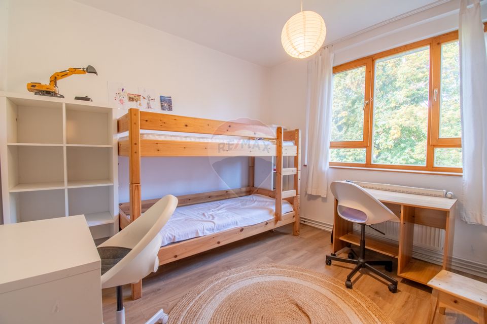 Apartament 4 camere, 71 mp utili, 2 bai, balcon – Grigorescu