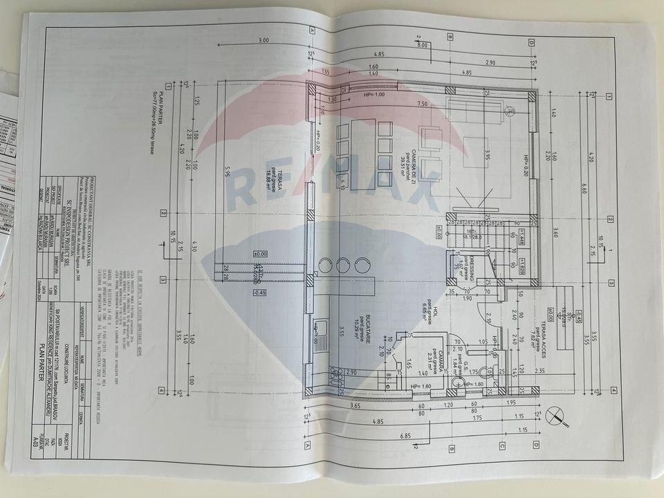 Vila moderna cu 4 camere,  P+E - teren 501 mp
