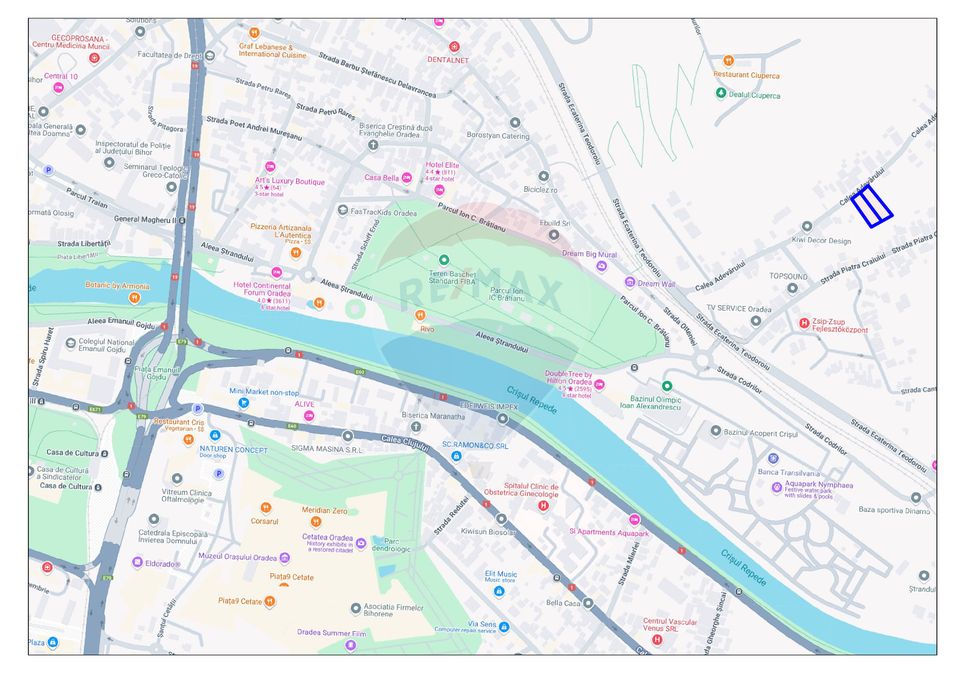 Teren intravilan, 946 mp, de vânzare, Oradea, Strada Adevărului