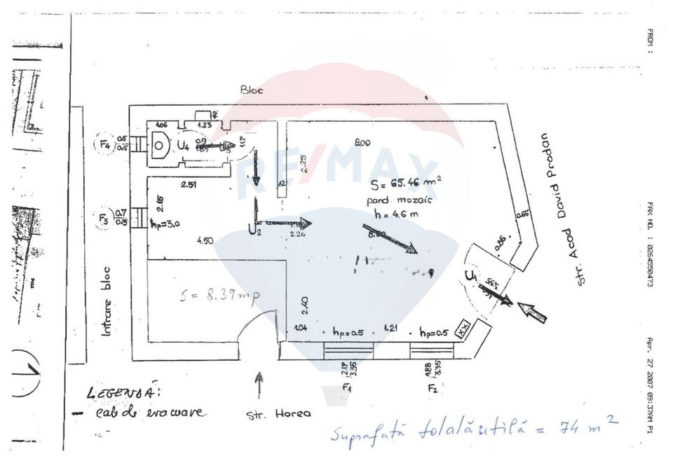 Spațiu comercial semicentral de inchiriat