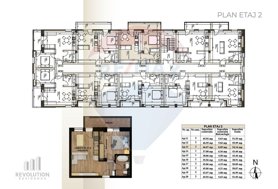 1 room Apartment for sale, Orasul Vechi area