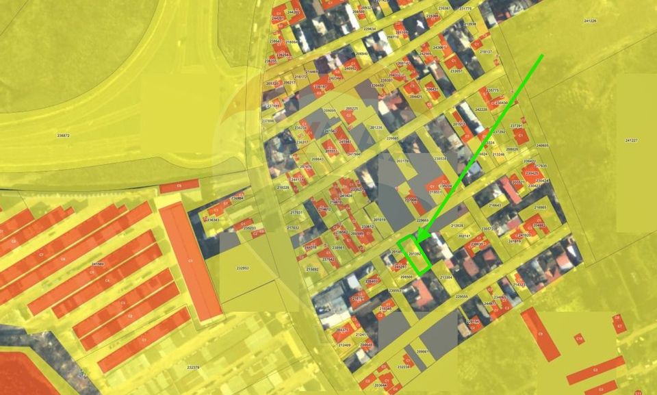 Teren intravilan de vanzare 391mp - Zona Andronache