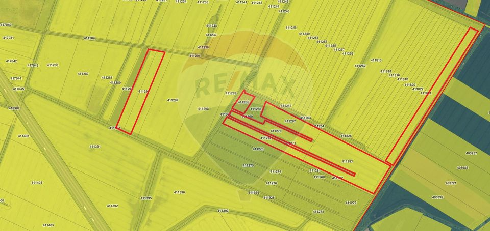 Land 120,770sqm Giarmata / Drumul Fara Nume