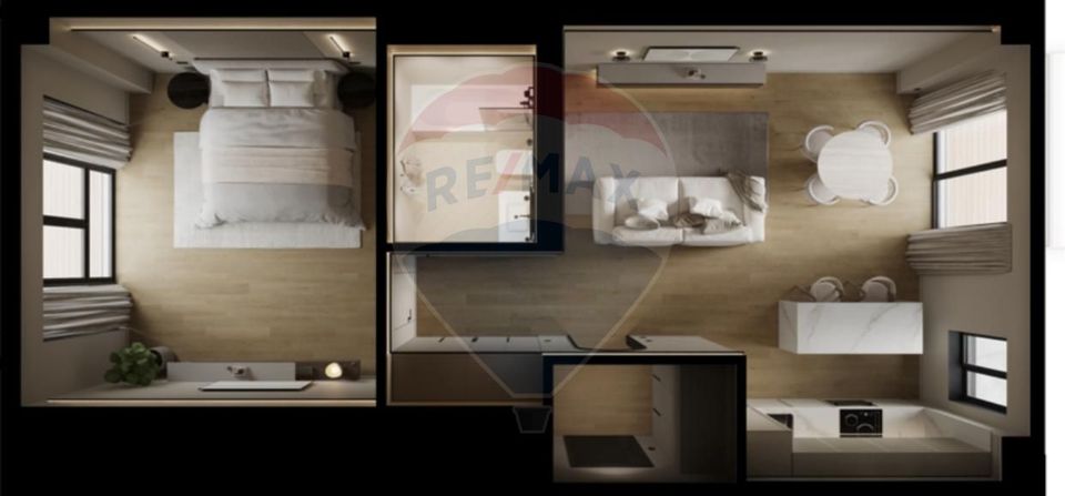 De Vânzare Apartament 2 Camere Complex Nou în Pipera