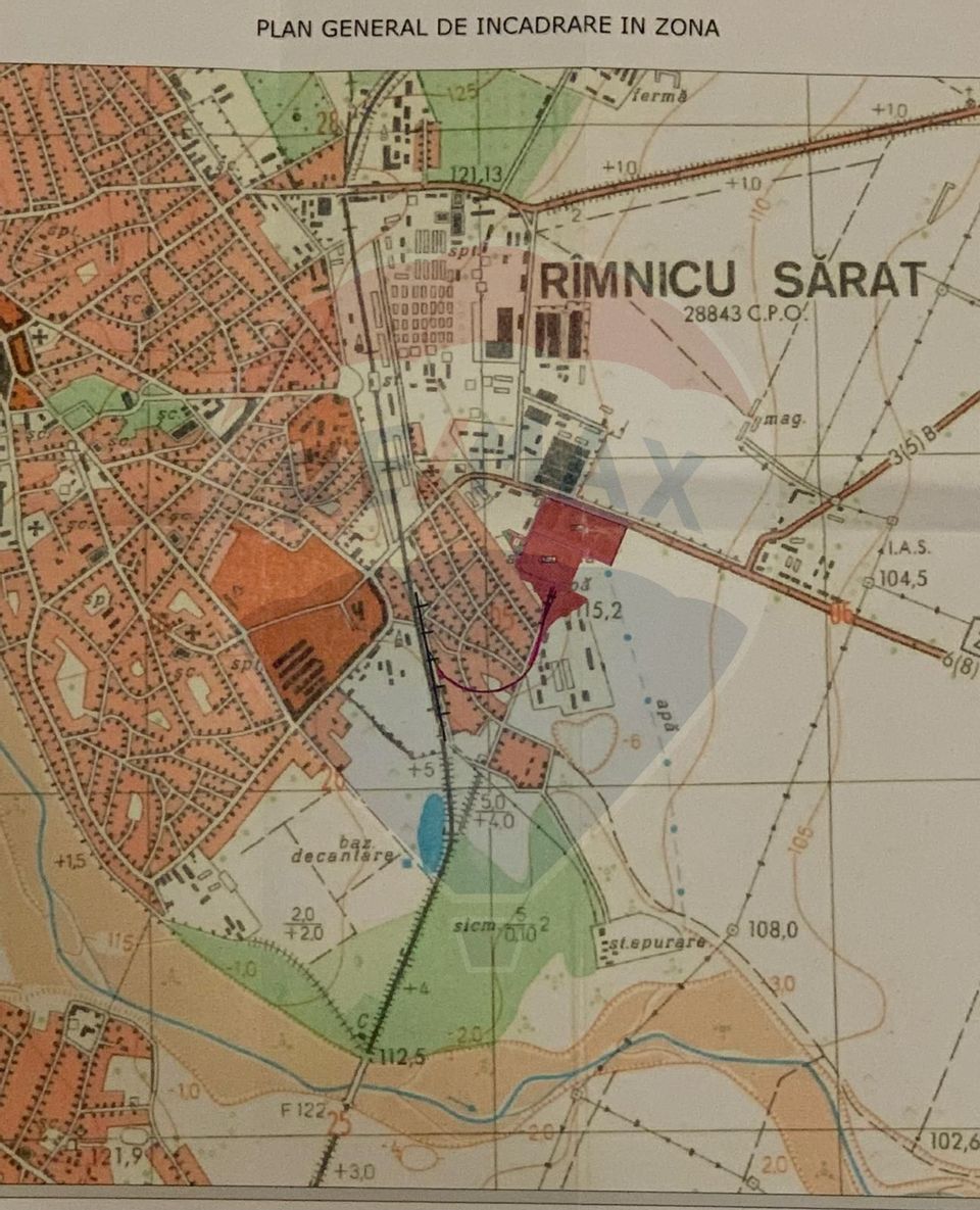 Land 73,102sqm Ramnicu Sarat / Strada Balta Alba