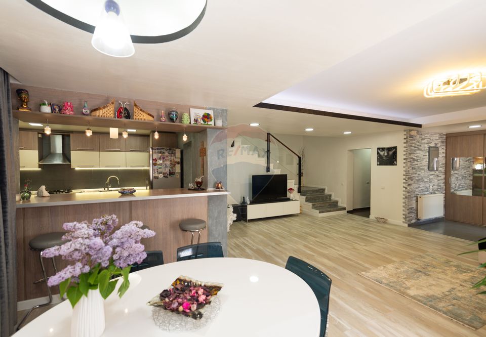 House for sale 6 rooms, furnished and equipped, Popesti-Leordeni