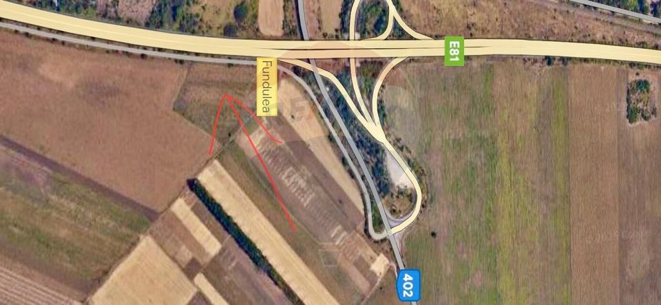 Land 17,112ha Fundulea / Autostrada Soarelui
