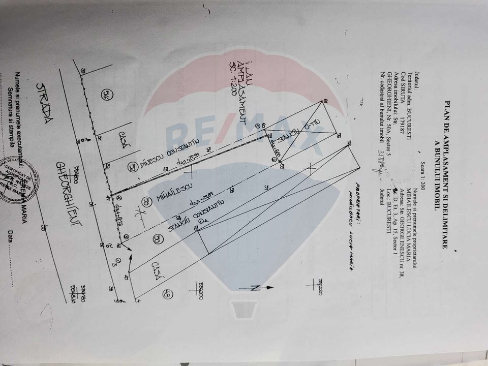 Land 200sqm Strada Gheorghieni