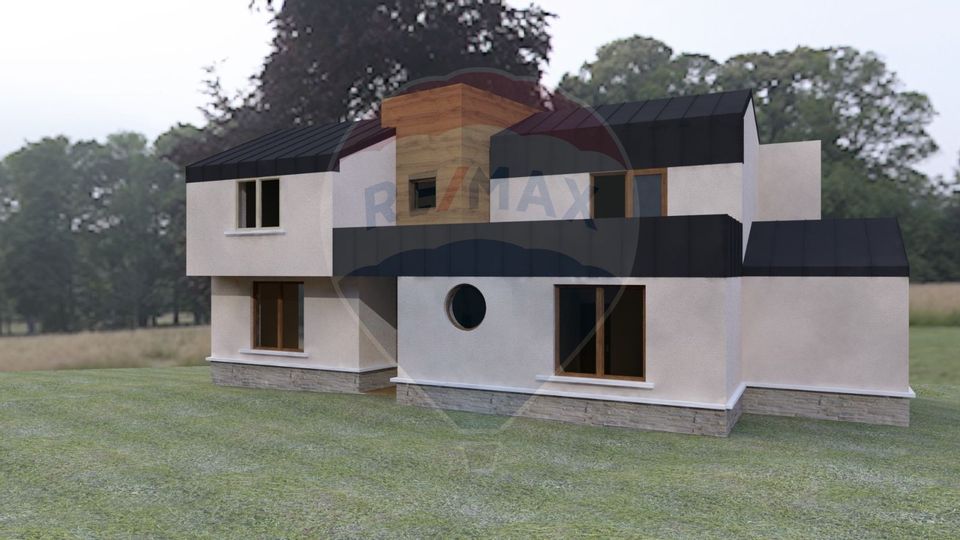 De vânzare casă cu un proiect deosebit, la roșu , Str. Gheorghe Doja