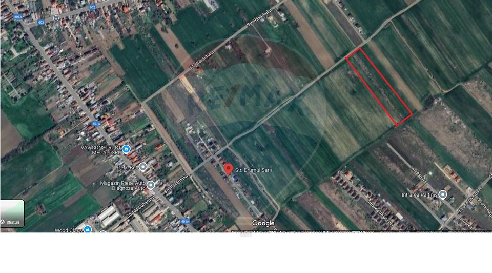 Land 6,100sqm Darvari / Strada Drumul Sarii