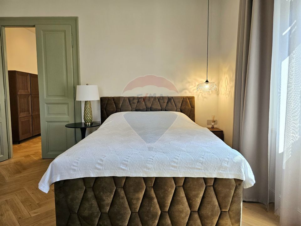 Apartament ULTRAFINISAT cu 2 camere, parcare de închiriat Ultracentral