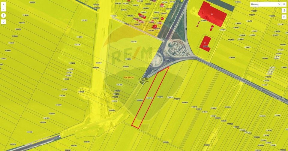 Land 5,800sqm Rasnov / DN 73