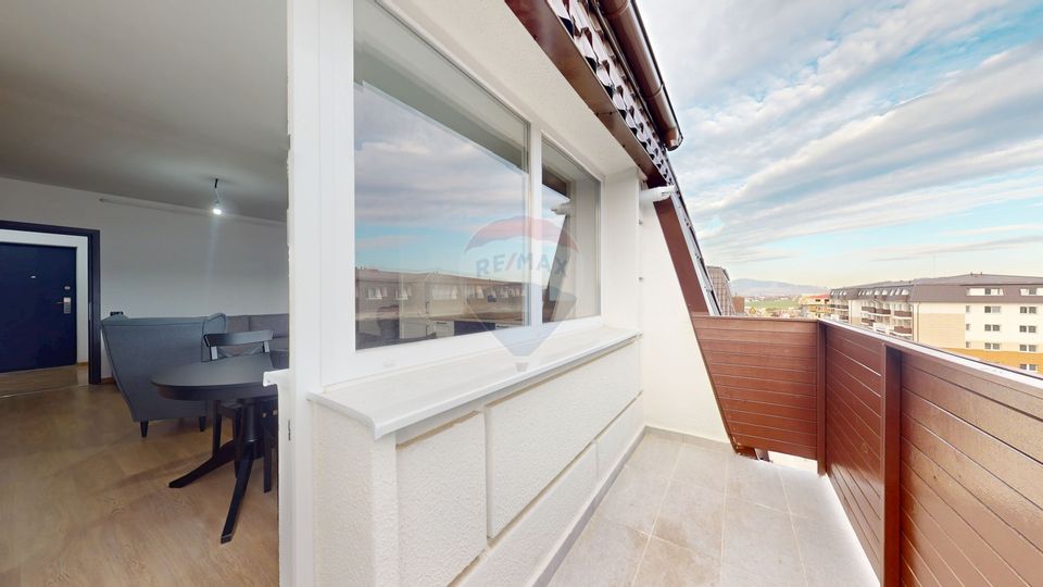 Comision 0% | Apartament 2 camere | Sânpetru | parcare I mobilat I