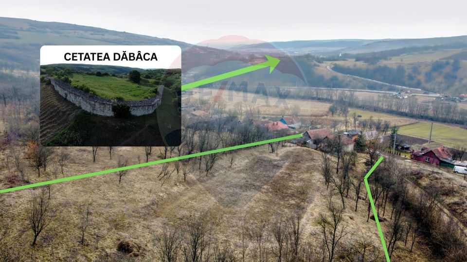 Land 4,887sqm Dabaca / Strada Coasta Morii
