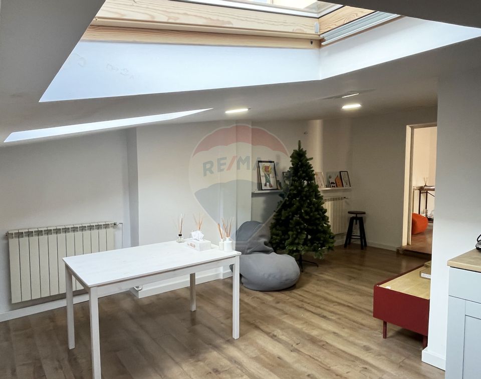 Inchiriere mansarda boema si moderna, 2 camere, zona Dorobanti
