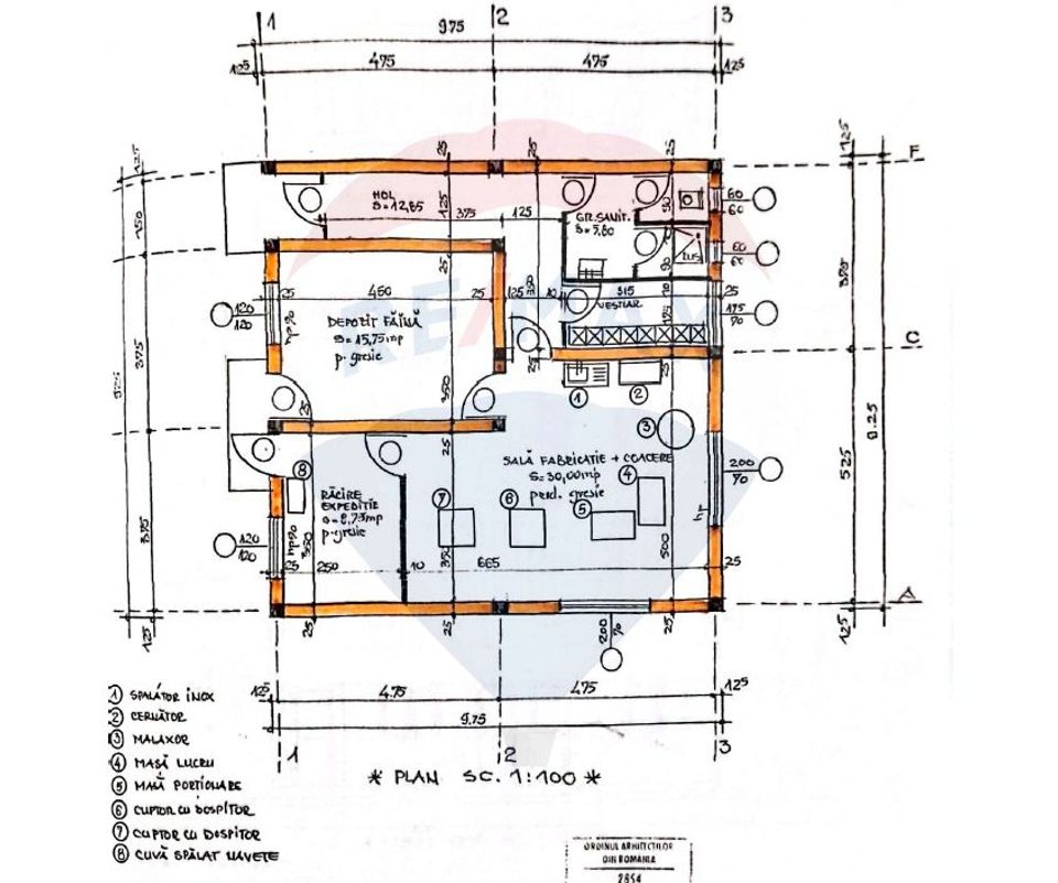 100sq.m Industrial Space for rent, Central area