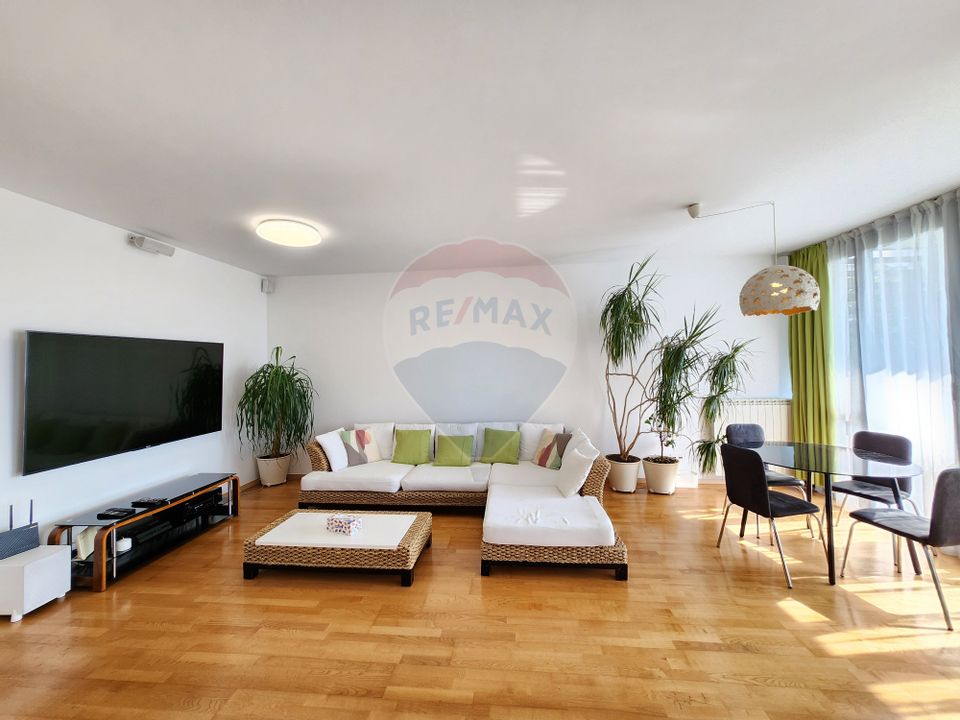 Baneasa Nordia Residence | 2 parcari | mobilat | gradina si lac