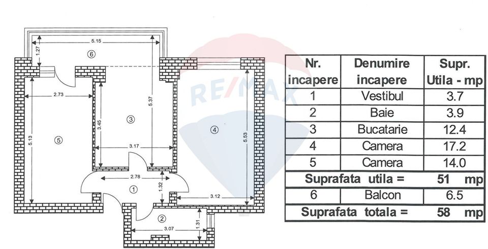 2 room Apartment for sale, Calea Bucuresti area