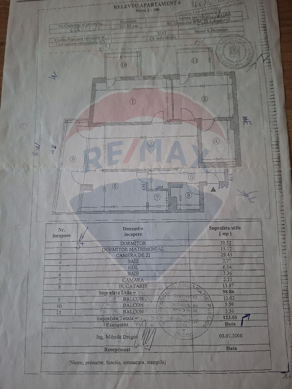 3 room Apartment for rent, Brancoveanu area