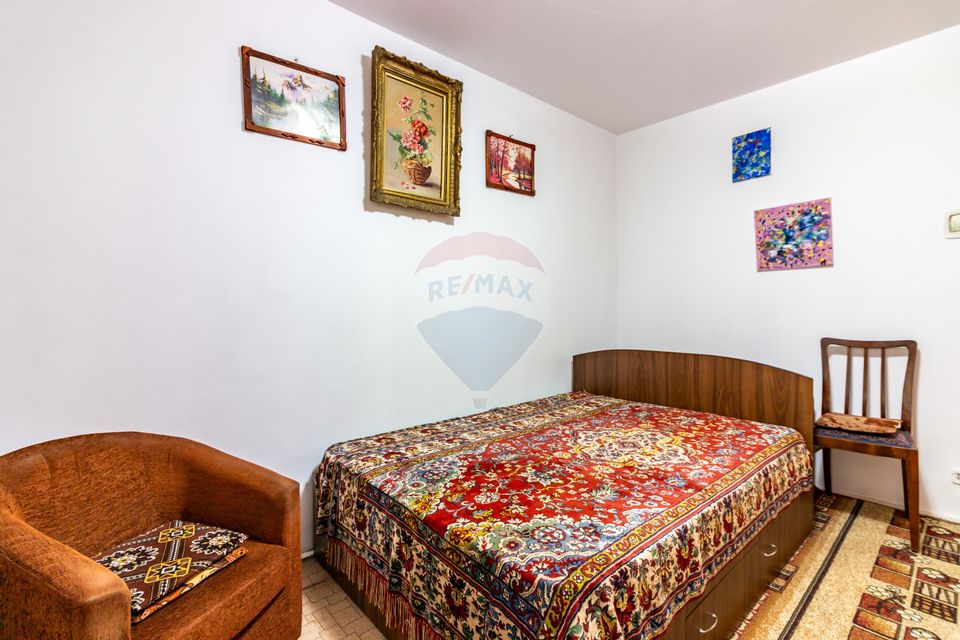 3-room apartment – Huedin street – rehabilitated block – quiet area