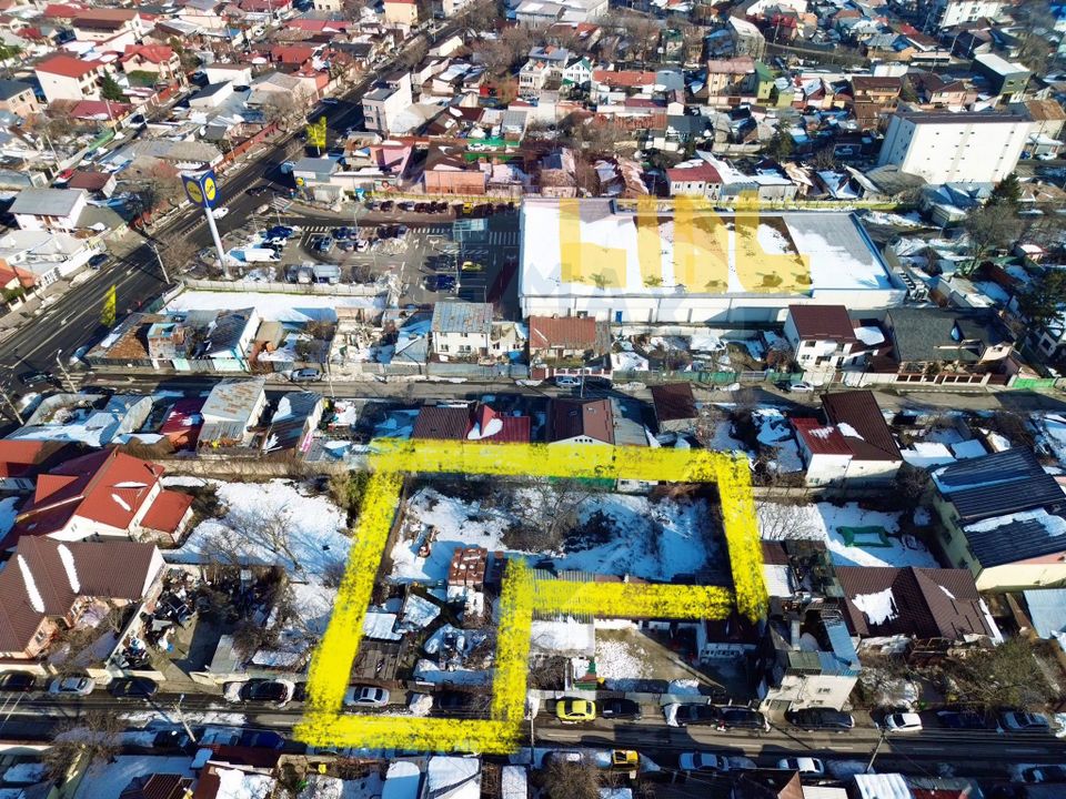 Construction land for sale Rahova-Sălaj Square-LIDL