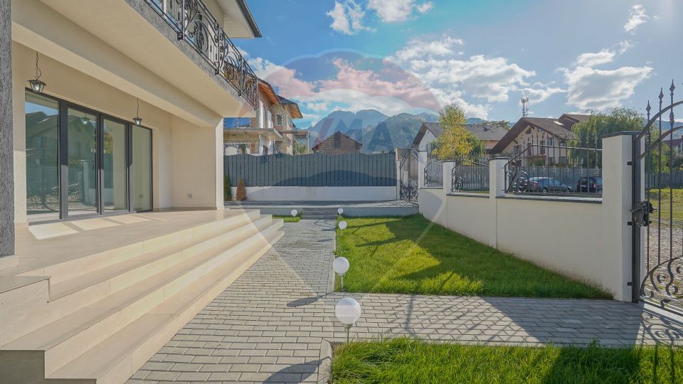 Casă modernă Bunloc, vedere Bucegi, 186 mp, comision 0