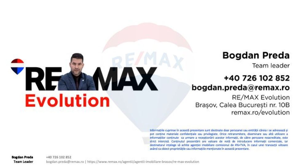 Teren pentru Dezvoltare Rezidențială – COMISION 0%