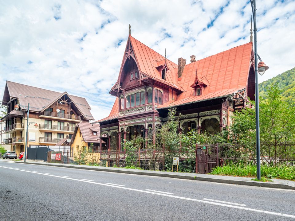 Oportunitate! Vila cu arhitectura spectaculoasa ultracentrala, Sinaia